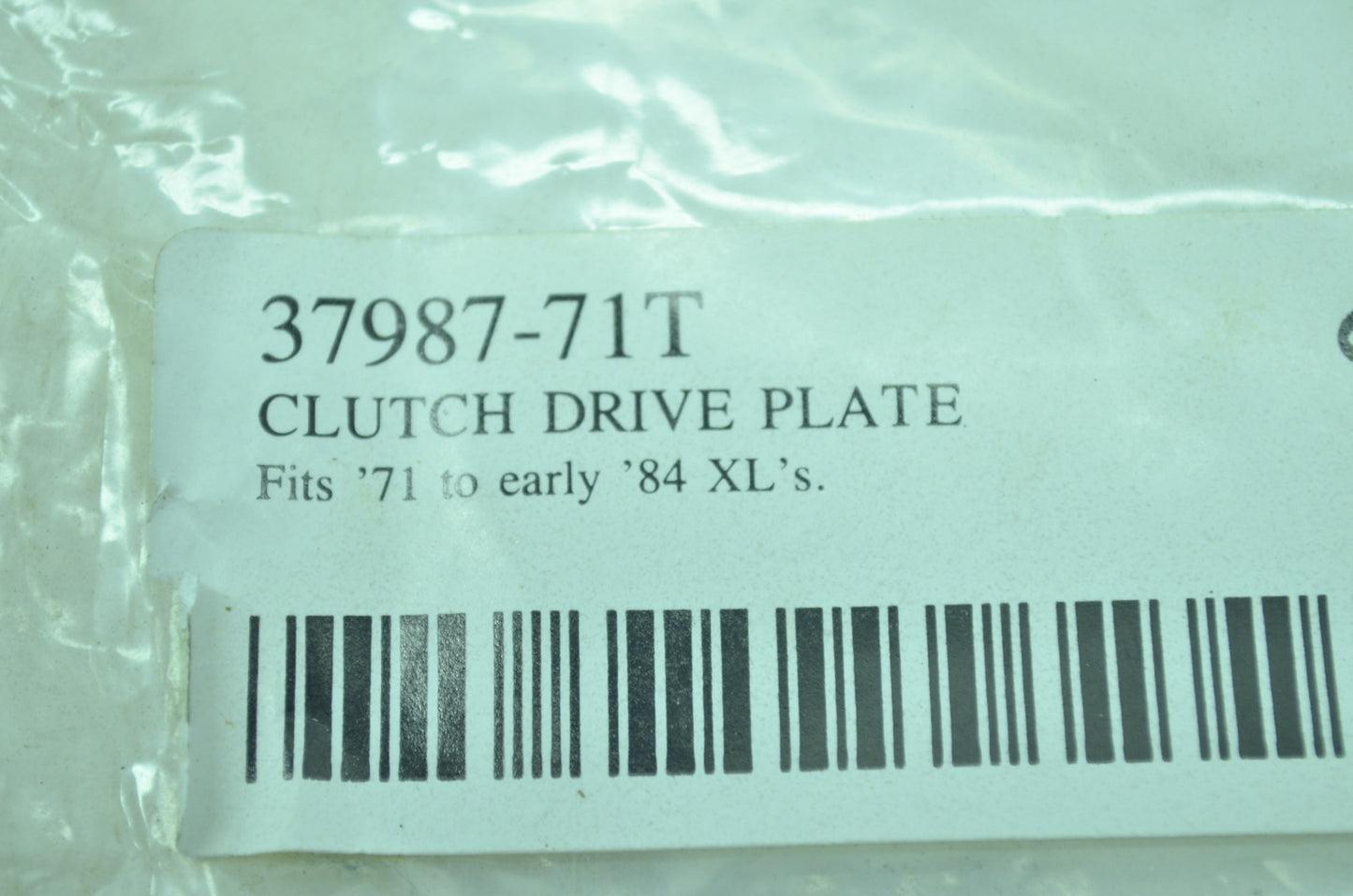 Clutch Drive Plate NOS