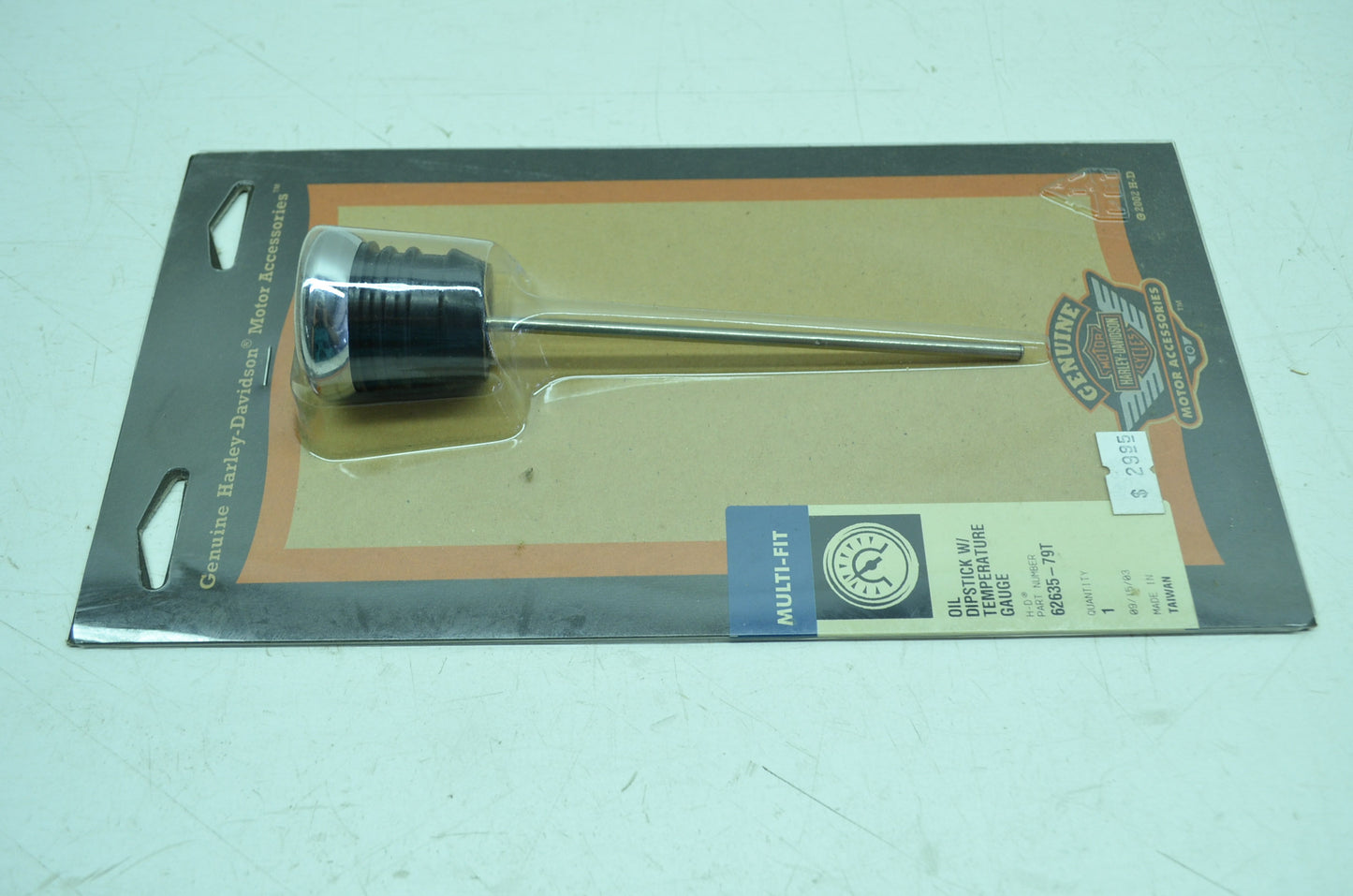 OEM Harley-Davidson 62635-79T Oil Dipstick With Temp Gauge NOS