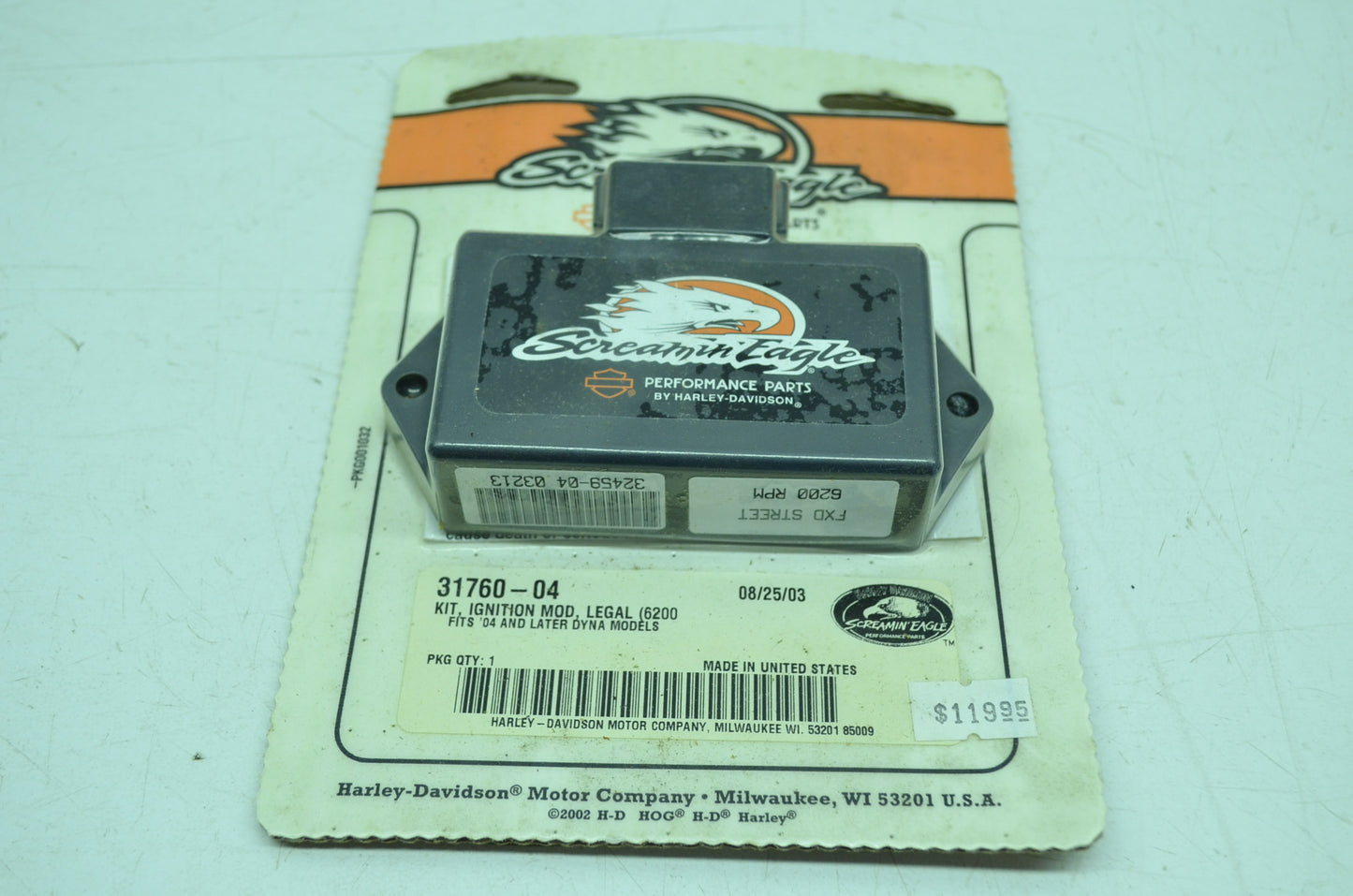 NEW OEM Harley Davidson Screamin Eagle Ignition Module 04-05 Dyna Carb FXD 31760