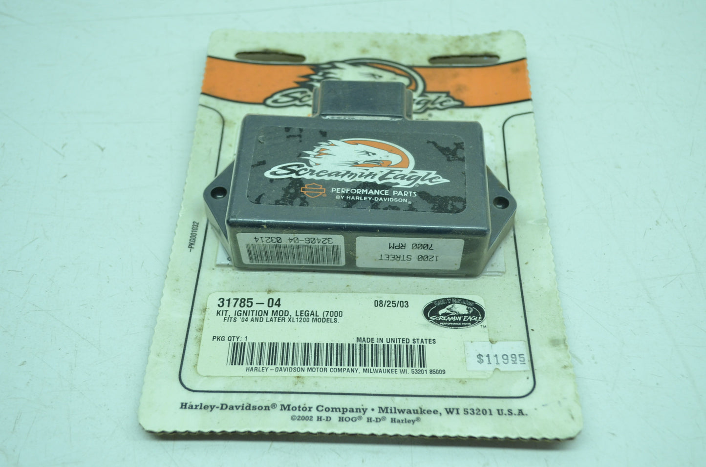 NEW OEM Harley Davidson Ignition Module 04 & Up XL 1200 Models 31785-04 NOS