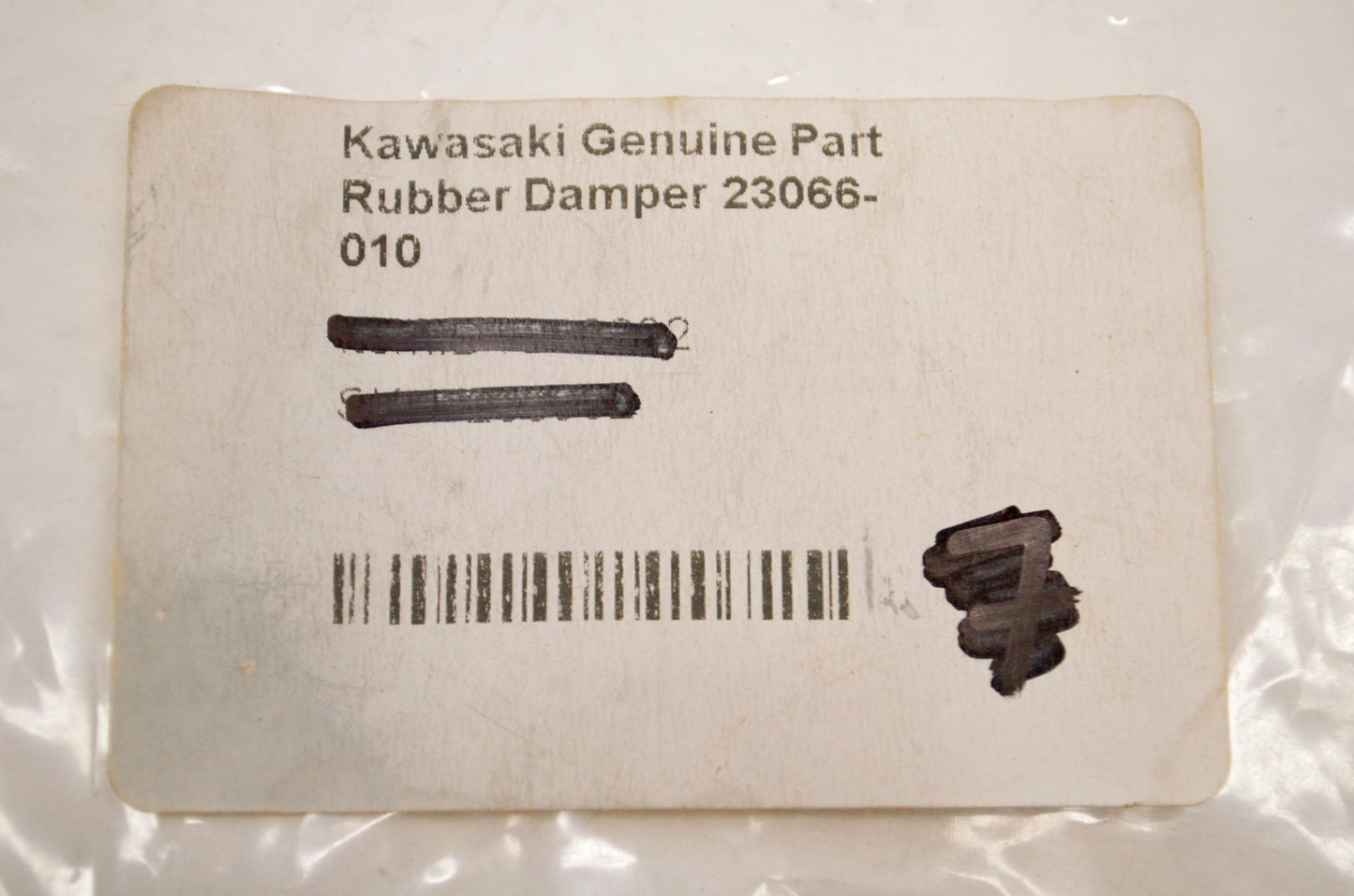 OEM Kawasaki 23066-010 Rubber Dampner NOS