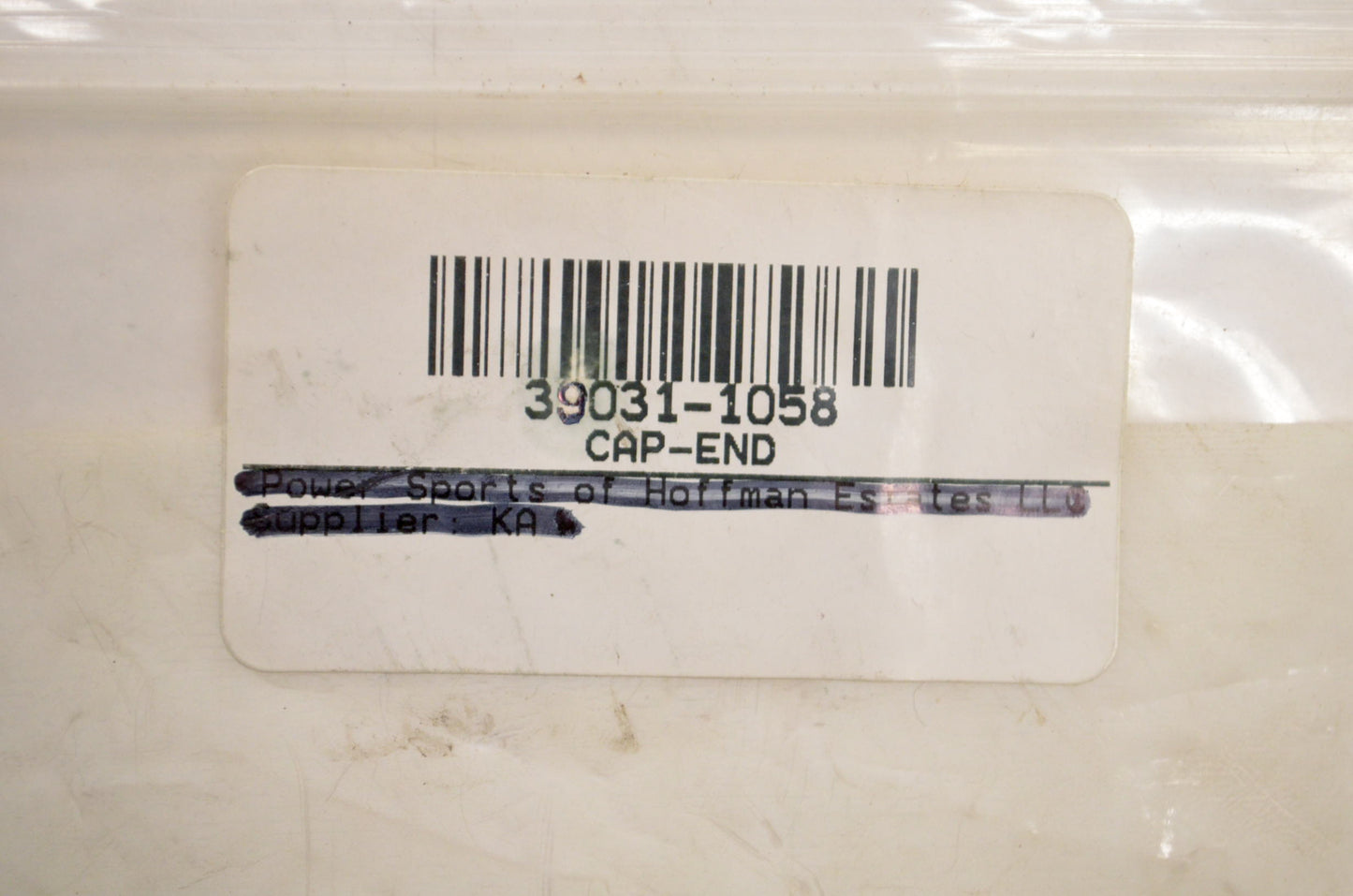 OEM Kawasaki 39031-1058 End Cap NOS