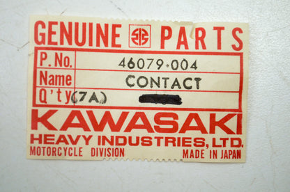 OEM Kawasaki 46079-004 Left Hand Switch Contact NOS