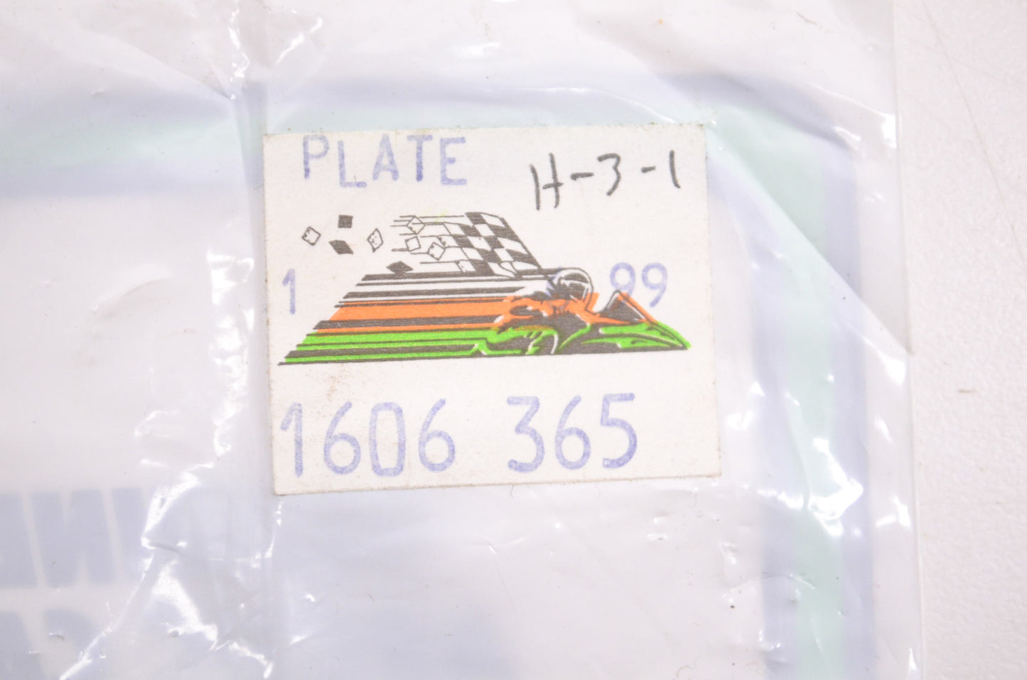 New OEM Arctic Cat 1606-365 Backing Plate Easy Adjust NOS