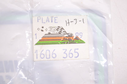 New OEM Arctic Cat 1606-365 Backing Plate Easy Adjust NOS