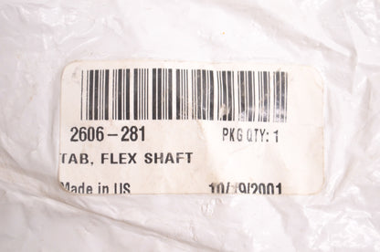New OEM Arctic Cat 2606-281 Tab Flex Shaft NOS