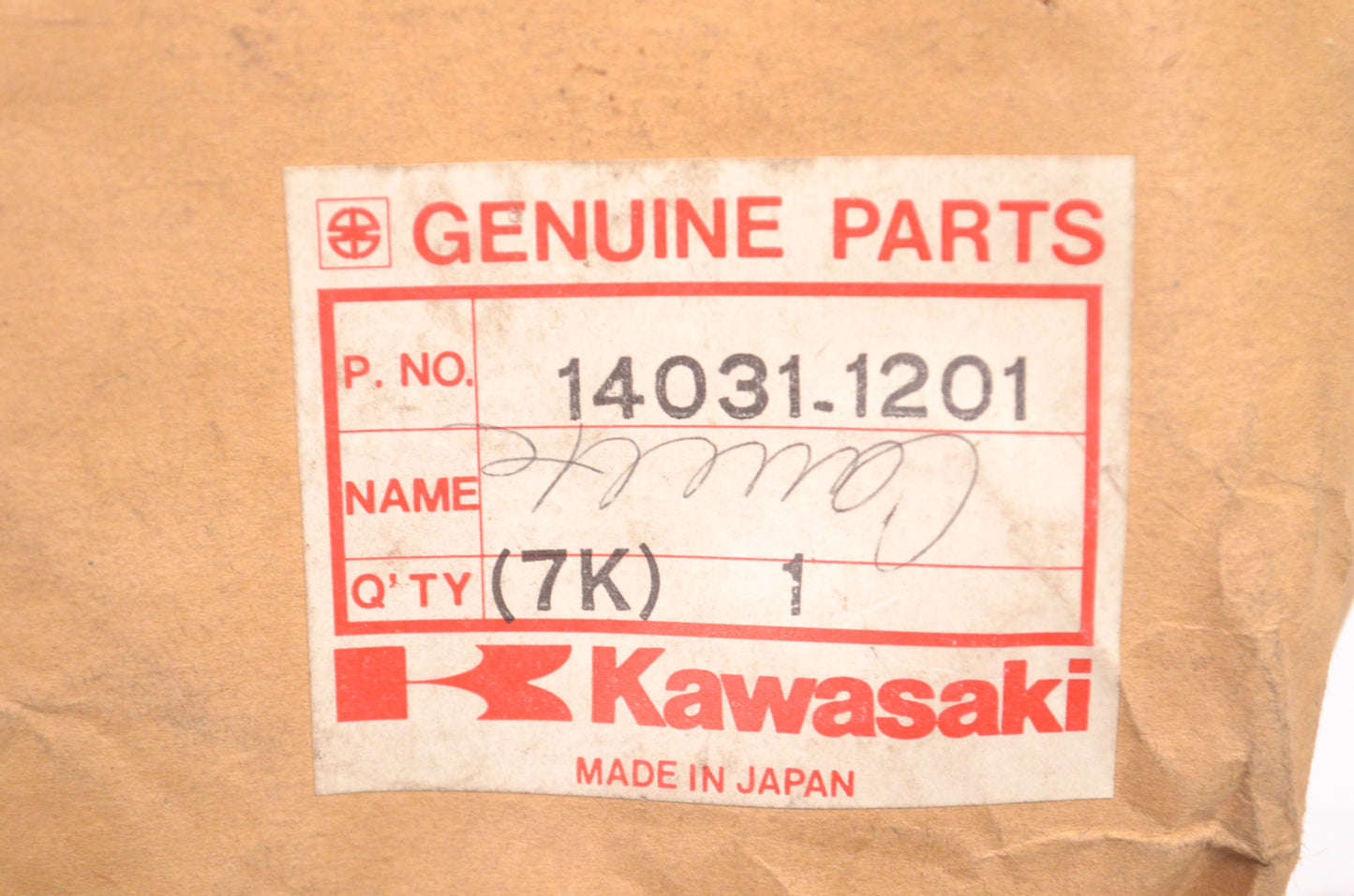 OEM Kawasaki 14031-1201 Generator Engine Cover NOS