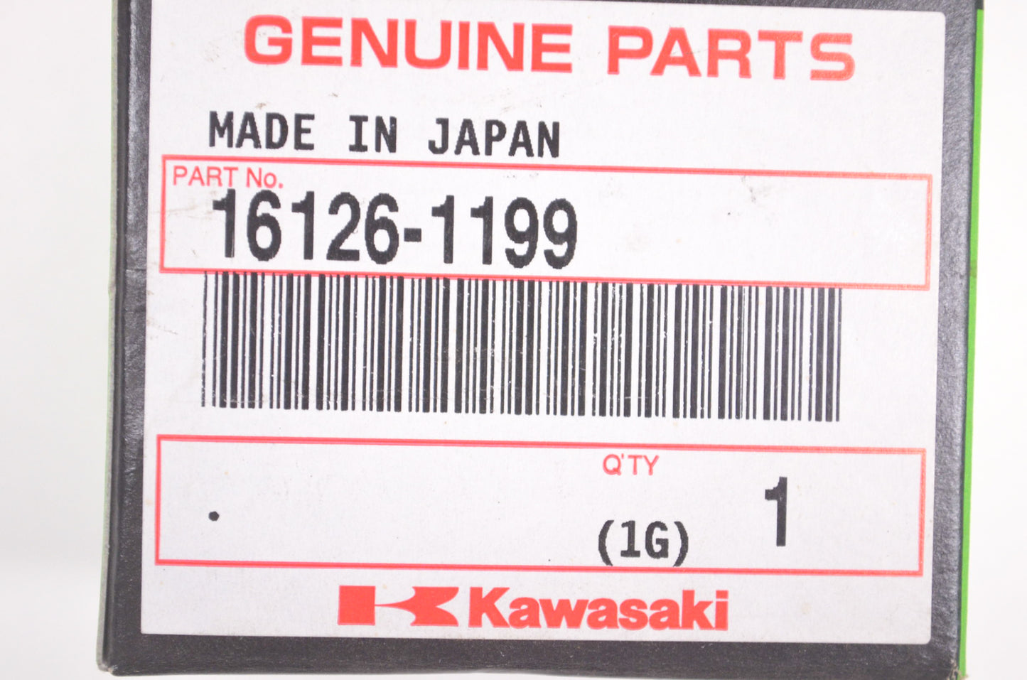 OEM Kawasaki 16126-1199 Carburetor Diaphram Vacuum Valve NOS
