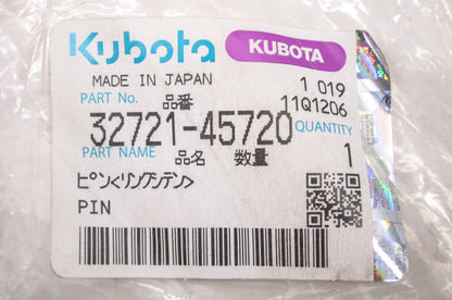 Kubota 32721-45720 Pin NOS