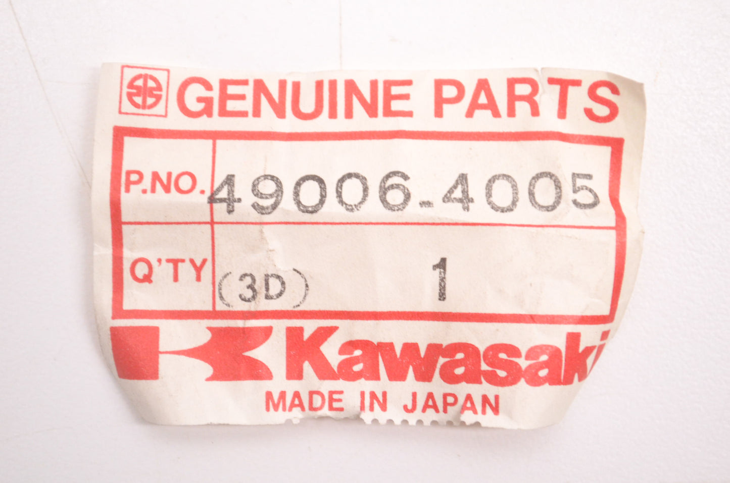 OEM Kawasaki 49006-4005 Rear Hub Boot NOS