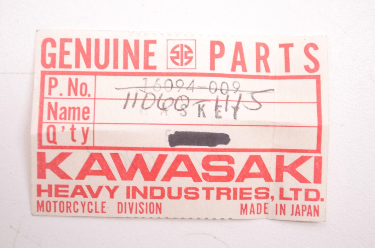 OEM Kawasaki 11060-1115 Oil Pump Gasket Qty 2 NOS