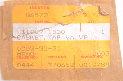 OEM Kawasaki 11009-1530 Tap Valve Gasket NOS