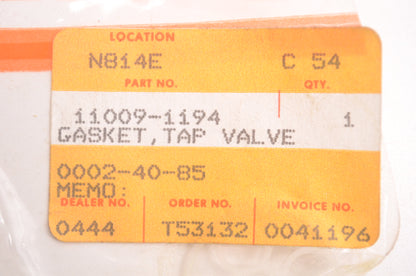 OEM Kawasaki 11009-1194 Tap Valve Gasket NOS