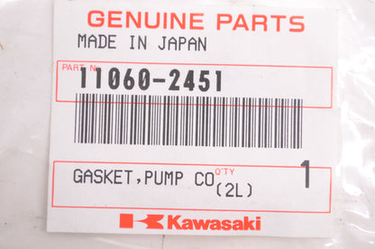 New OEM Kawasaki 11060-2451 Pump Cover Gasket NOS