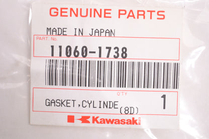 OEM Kawasaki 11060-1738 Cylinder Base Gasket NOS