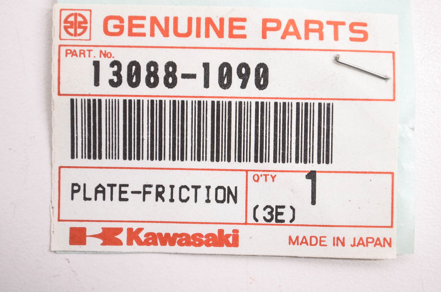 New OEM Kawasaki 13088-1090 Friction Plate NOS
