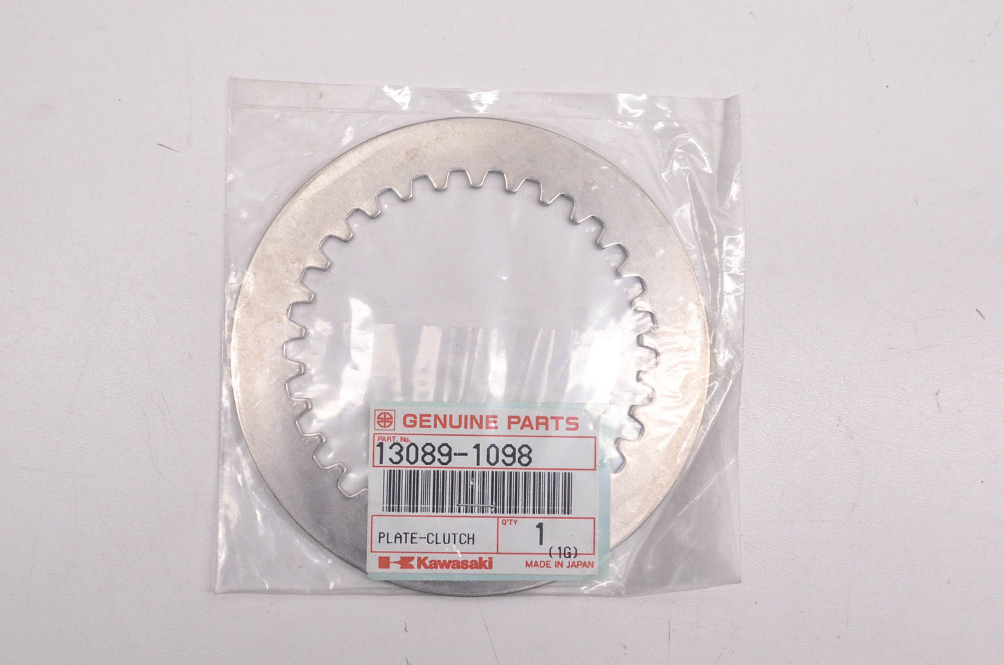 New OEM Kawasaki 13089-1098 Clutch Plate NOS