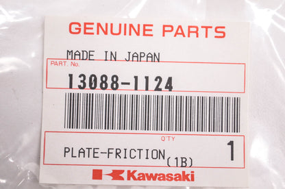New OEM Kawasaki 13088-1124 Friction Plate NOS