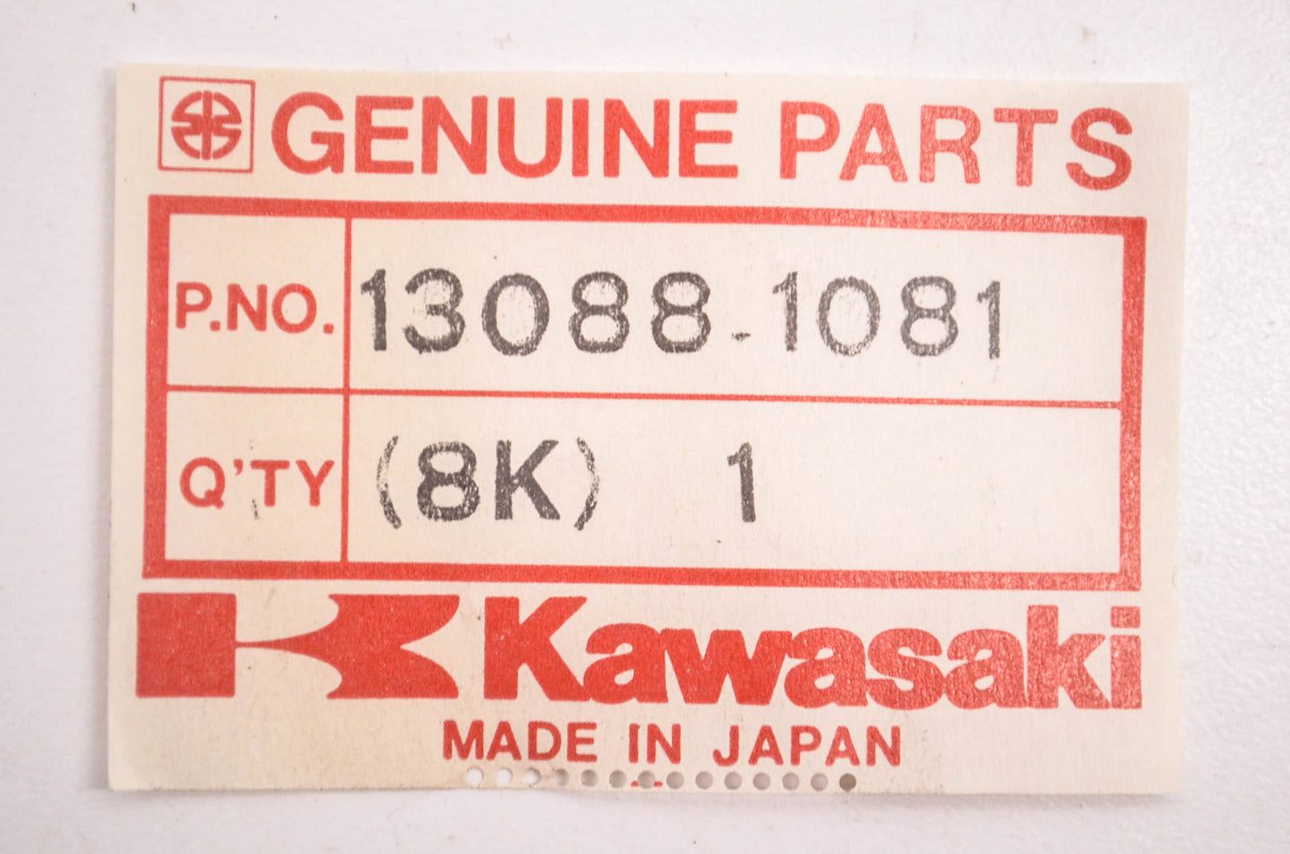 New OEM Kawasaki 13088-1081 Friction Plate NOS