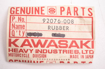 OEM Kawasaki 92076-008 Rear Rubber Foot Rest