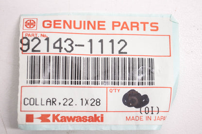 New OEM Kawasaki 92143-1112 Collar 22.1X28X9 NOS