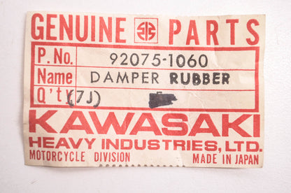 New OEM Kawasaki 92075-1060 Rubber Damper NOS