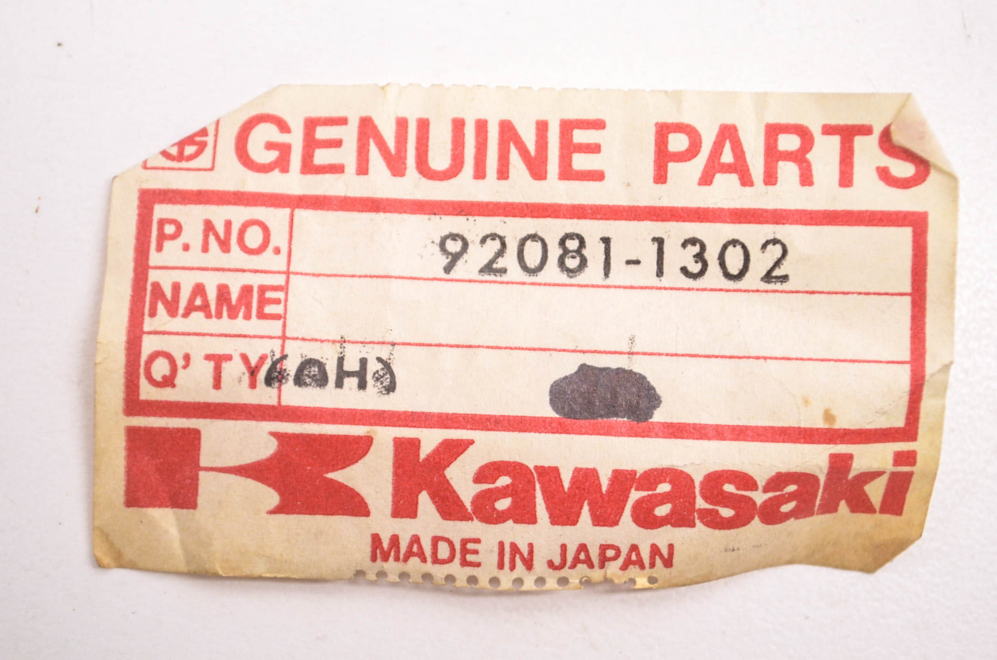 New OEM Kawasaki 92081-1302 Cam Chain Tensioner Spring Qty 2 NOS
