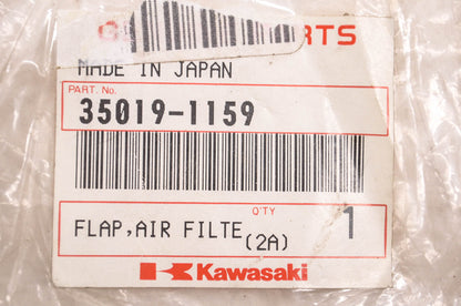 New OEM Kawasaki 35019-1159 Air Filter Flap NOS