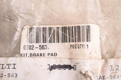 New OEM Arctic Cat 0702-563 Brake Pad Kit NOS