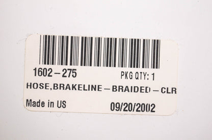 New OEM Arctic Cat 1602-275 Brakeline Braided Hose NOS