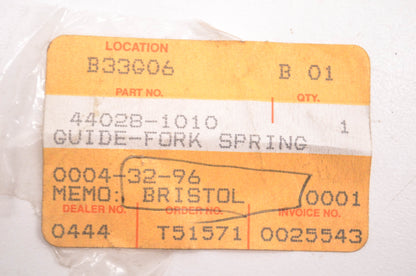New OEM Kawasaki 44028-1010 Fork Spring Guide NOS