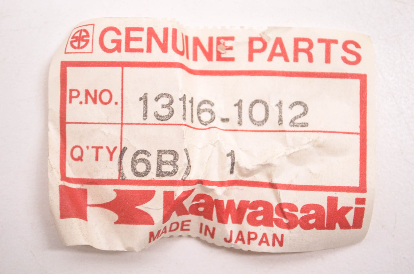 New OEM Kawasaki 13116-1012 Cam Chain Push Rod NOS