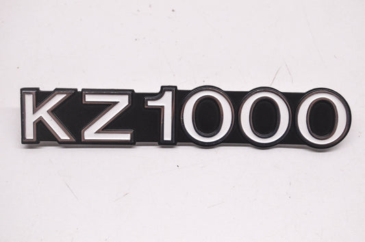 New OEM Kawasaki 56018-1146 KZ1000 Side Cover Emblem NOS