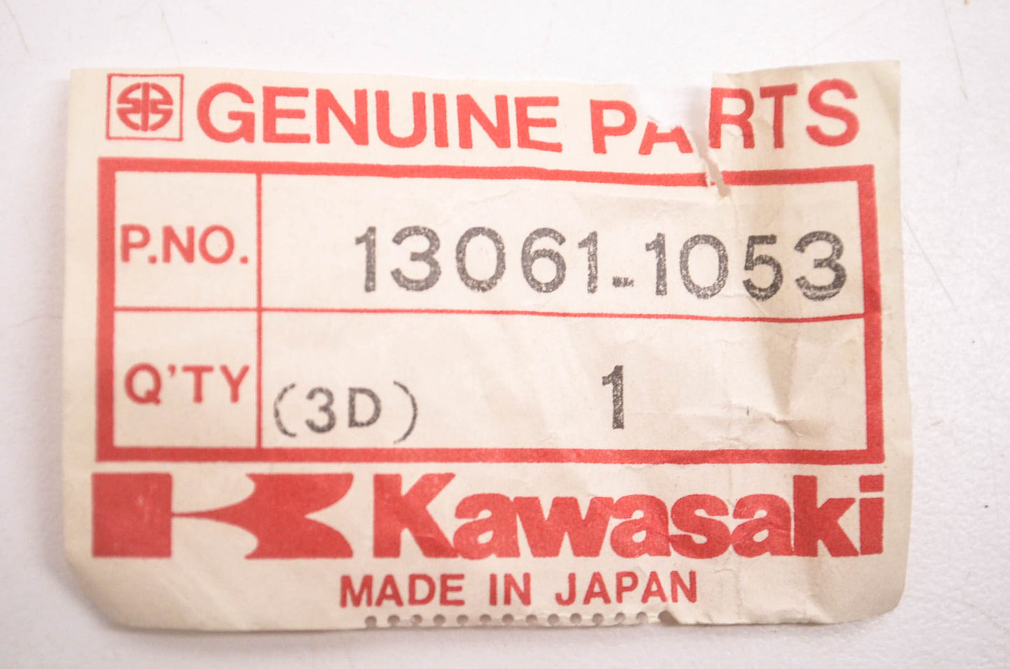 New OEM Kawasaki 13061-1053 Kick Pedal Boss NOS