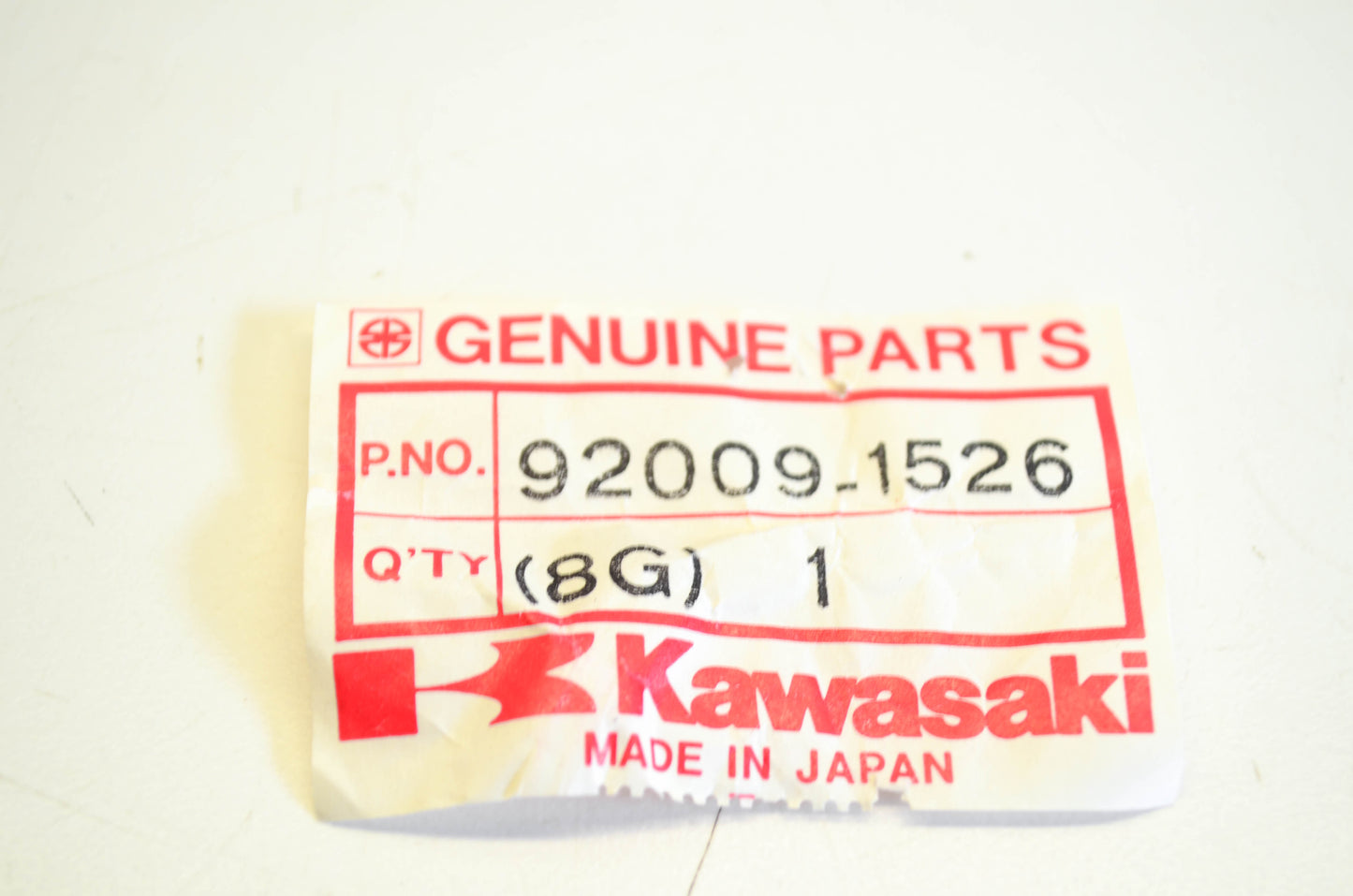 New OEM Kawasaki 92009-1526 Screw NOS