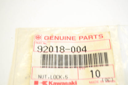 New OEM Kawasaki 92018-004 Lock Nut NOS