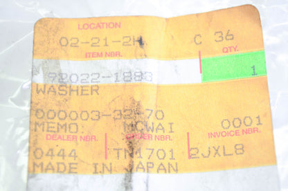 New OEM Kawasaki 92022-1883 Washer NOS