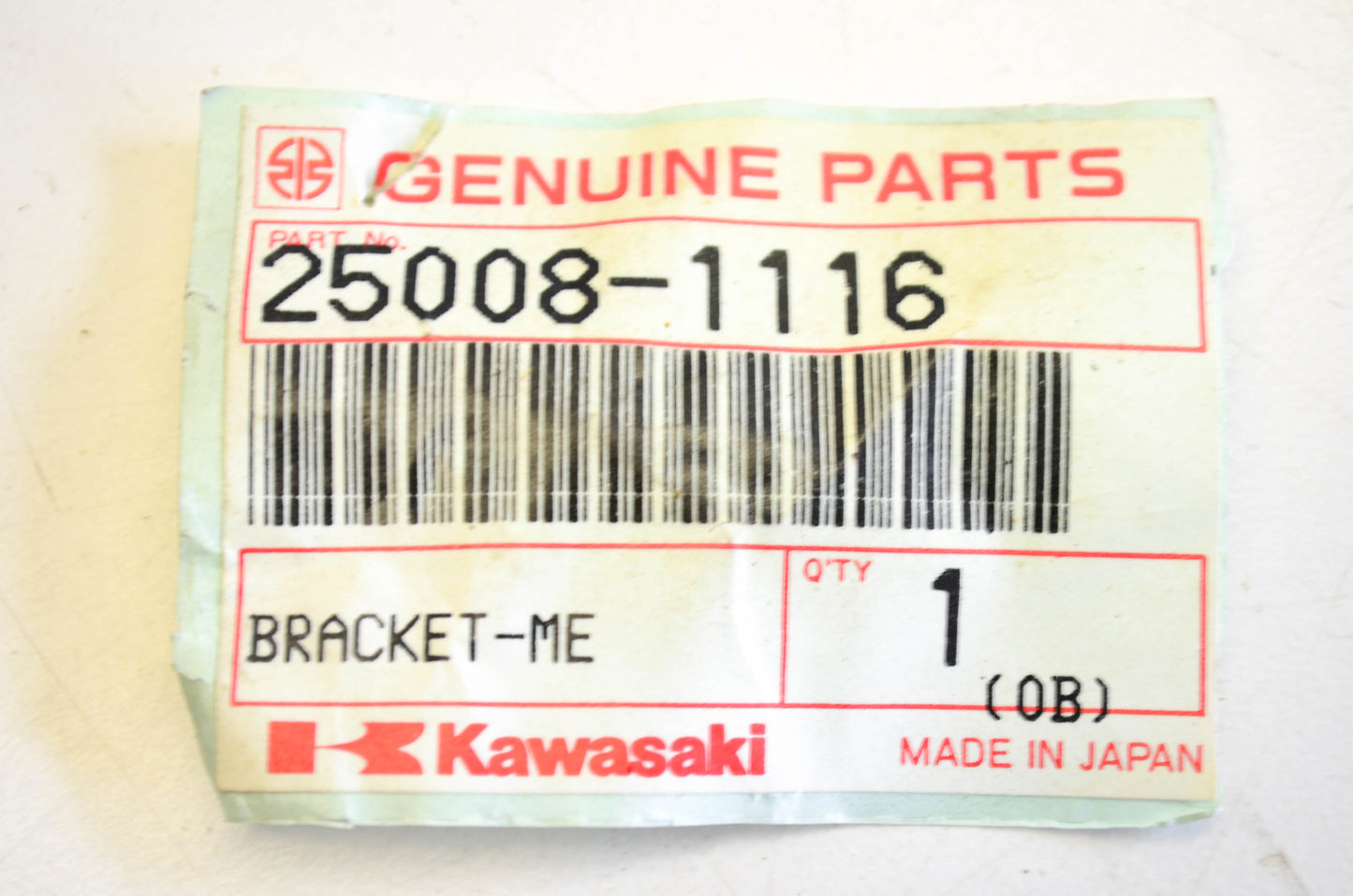 New OEM Kawasaki 25008-1116 Meter Bracket NOS