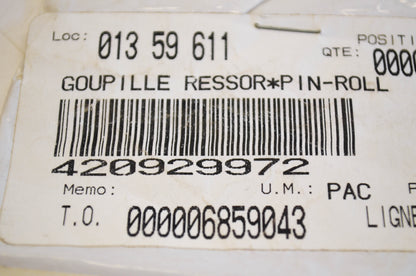 OEM Ski-Doo 420929972 Dowel Pin Qty 2