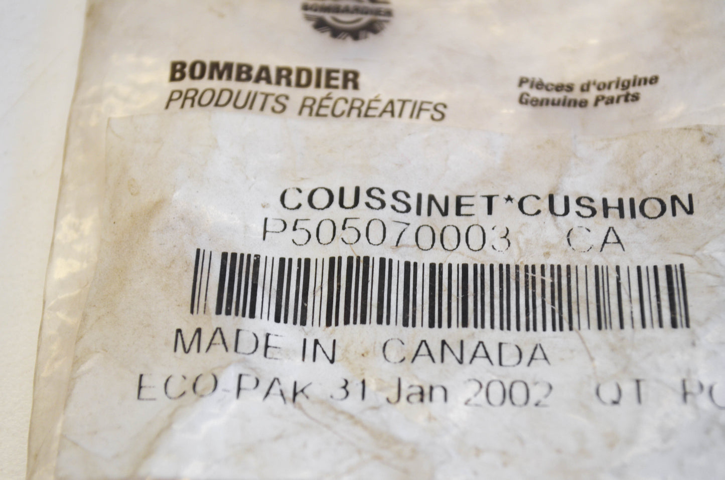 OEM Ski-Doo 505070003 Cushion