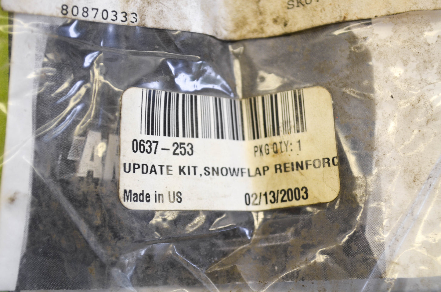 New OEM Arctic Cat 0637-253 Snowflap Reinforcement Update Kit NOS