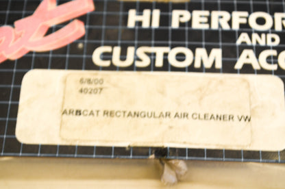 Scat Volkswagon 40207 Recatangle Air Cleaner NOS