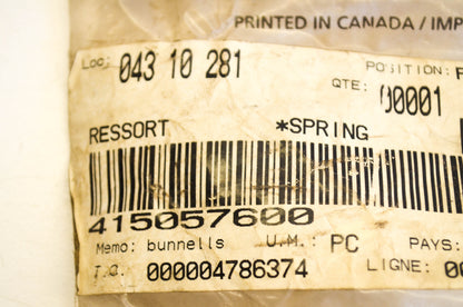 OEM Ski-Doo 415057600 Spring