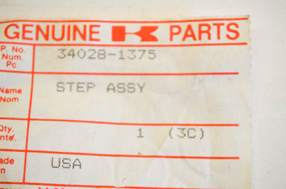 New OEM Kawasaki 34028-1375 Right Foot Board Step NOS