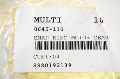 New OEM Arctic Cat 0645-130 Snap Ring NOS