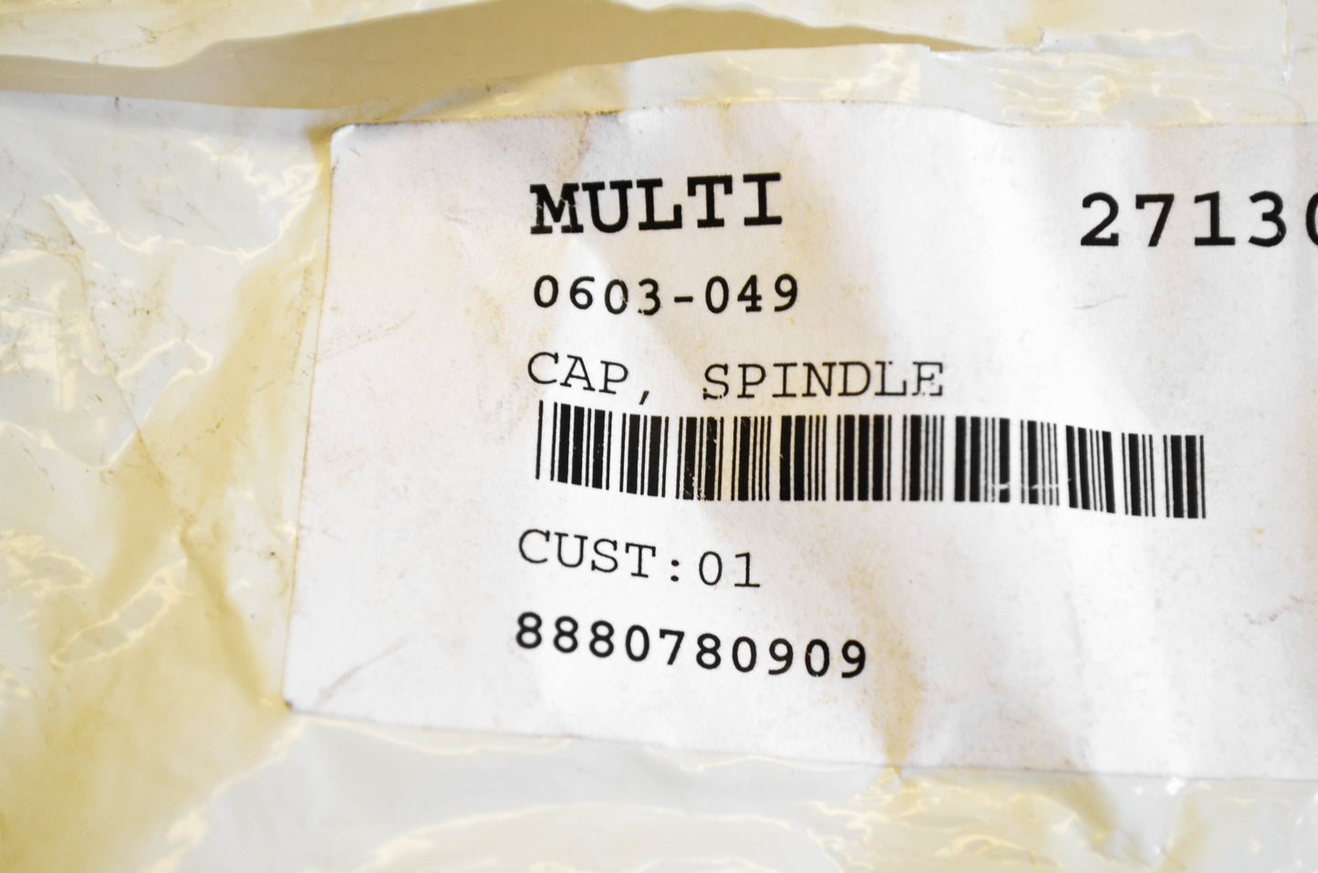 New OEM Arctic Cat 0603-049 Spindle Cap NOS
