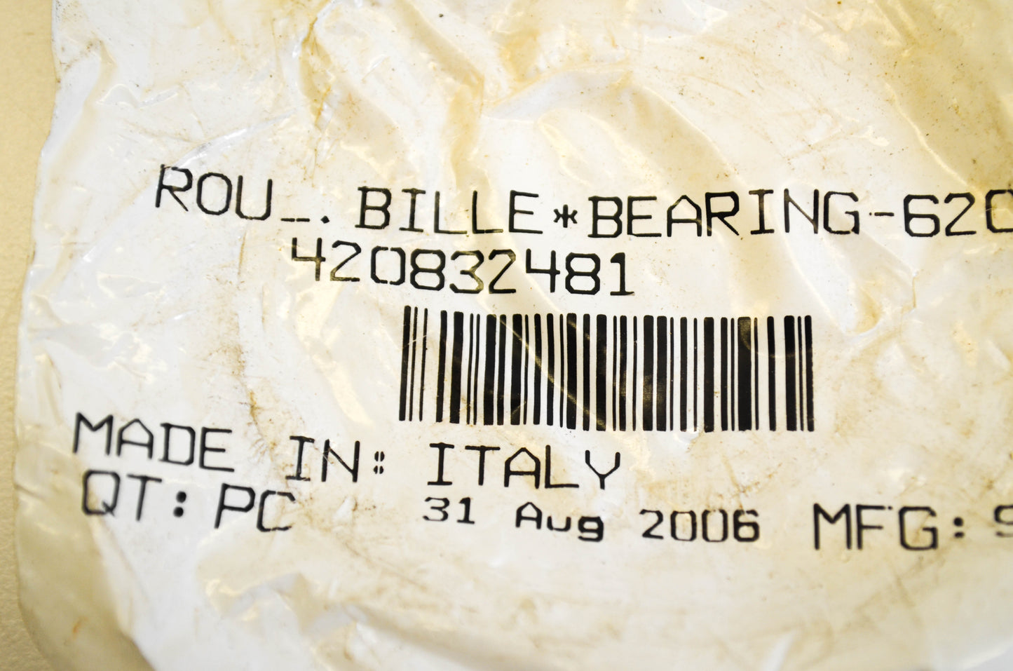 SeaDoo 420832481 Crank Bearing