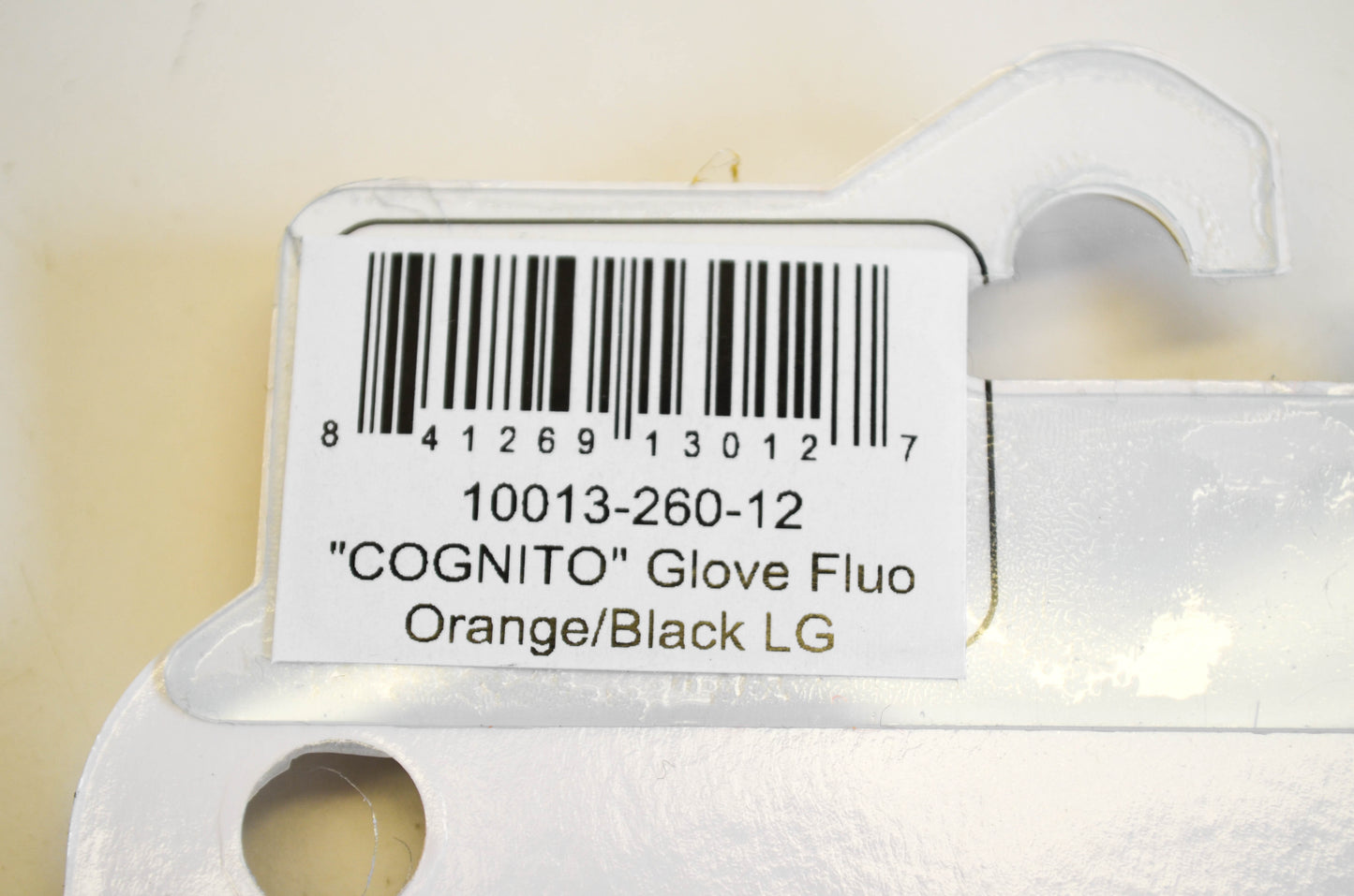 Cognito 10013-260-12 Large Flourescent BLK/Orange Gloves NOS
