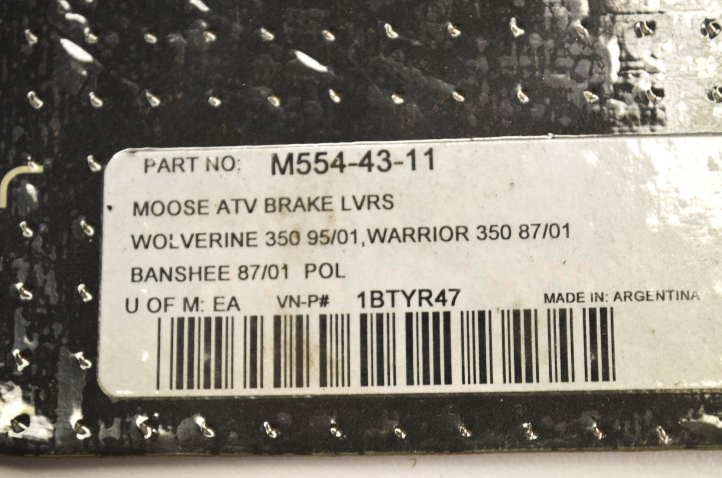 Moose Racing M554-43-11 Yamaha Brake Lever NOS