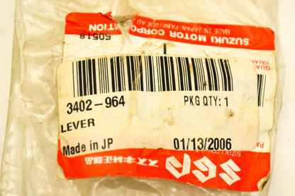 New OEM Suzuki 3402-964 Lever NOS